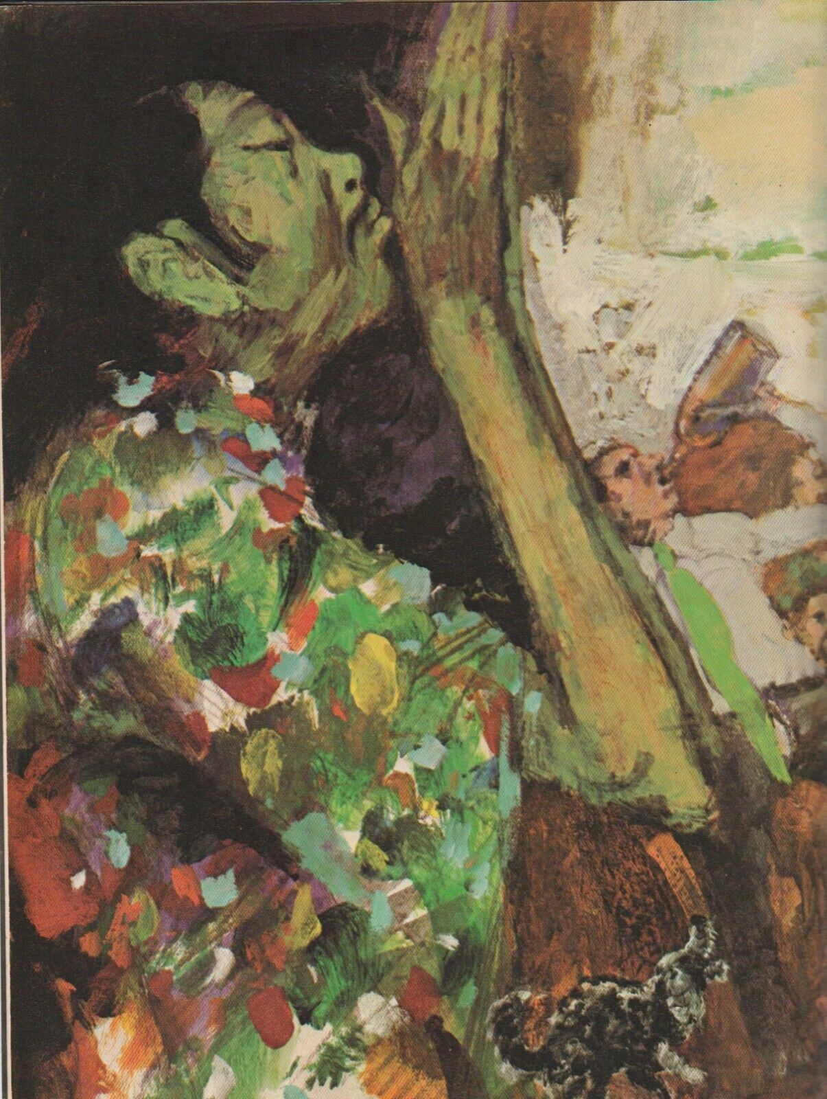 Knight April 1970 -- First Appearance Short Story by Charles Bukowski: The Great Zen Wedding (1970,) Plus Mick Jagger Photos