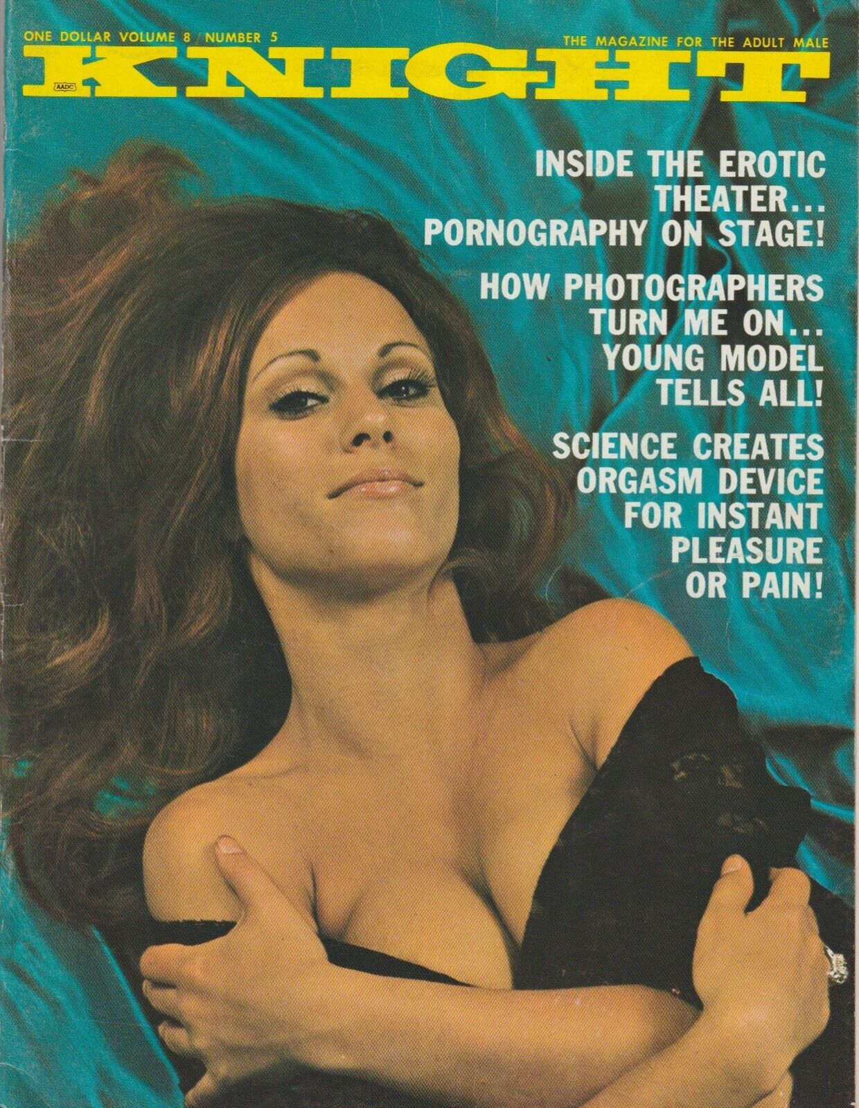 Knight September 1970 -- First Appearance Short Story by Charles Bukowski: Nut Ward Just East of Hollywood (1970)