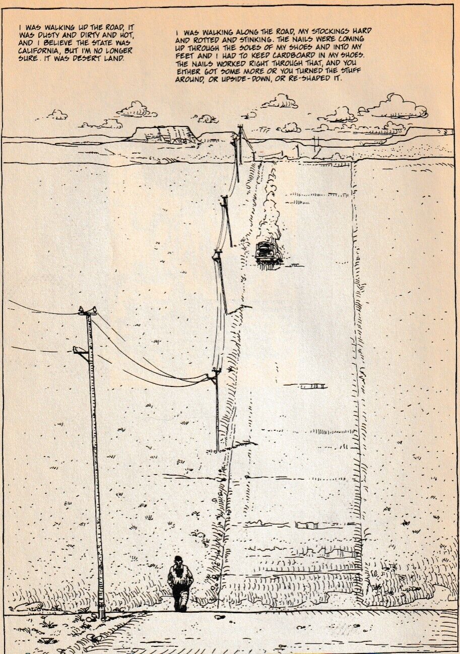 A Couple of Winos: Graphic Short Story by Charles Bukowski