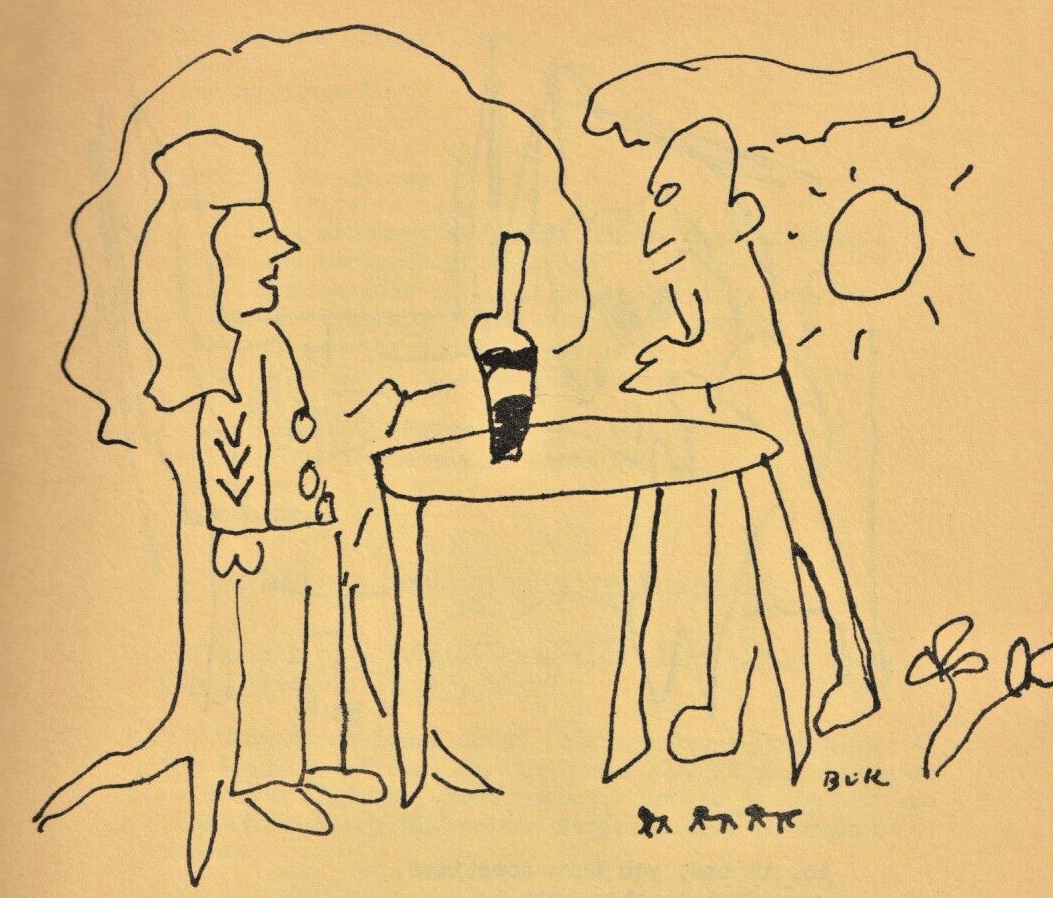 Wormwood Review 24 #458/600 – Night’s Work Special Charles Bukowski Section (8 Drawings & 6 First Appearance Poems (1966)