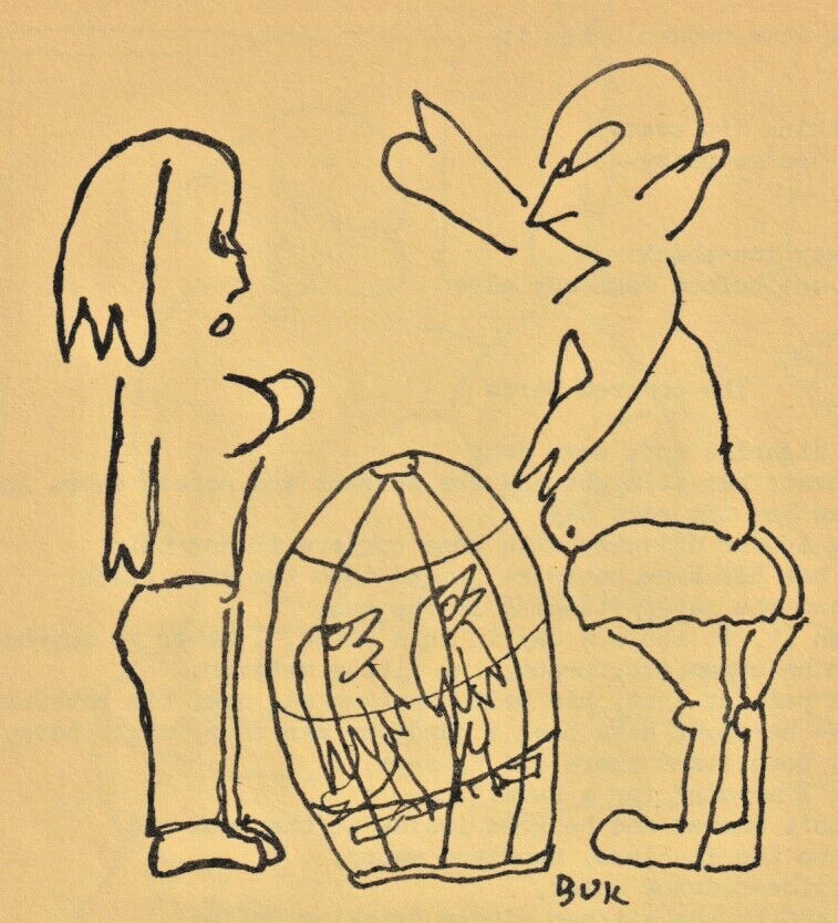 Wormwood Review 24 #458/600 – Night’s Work Special Charles Bukowski Section (8 Drawings & 6 First Appearance Poems (1966)