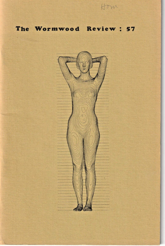 Wormwood Review 57 #60/700 – Two Uncollected Poems (4 total) by Charles Bukowski (1976)