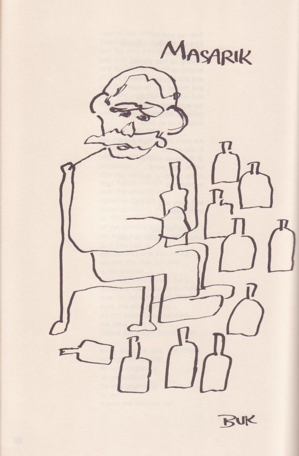 Six Poets -- Six Great Drawings by Charles Bukowski (1979)