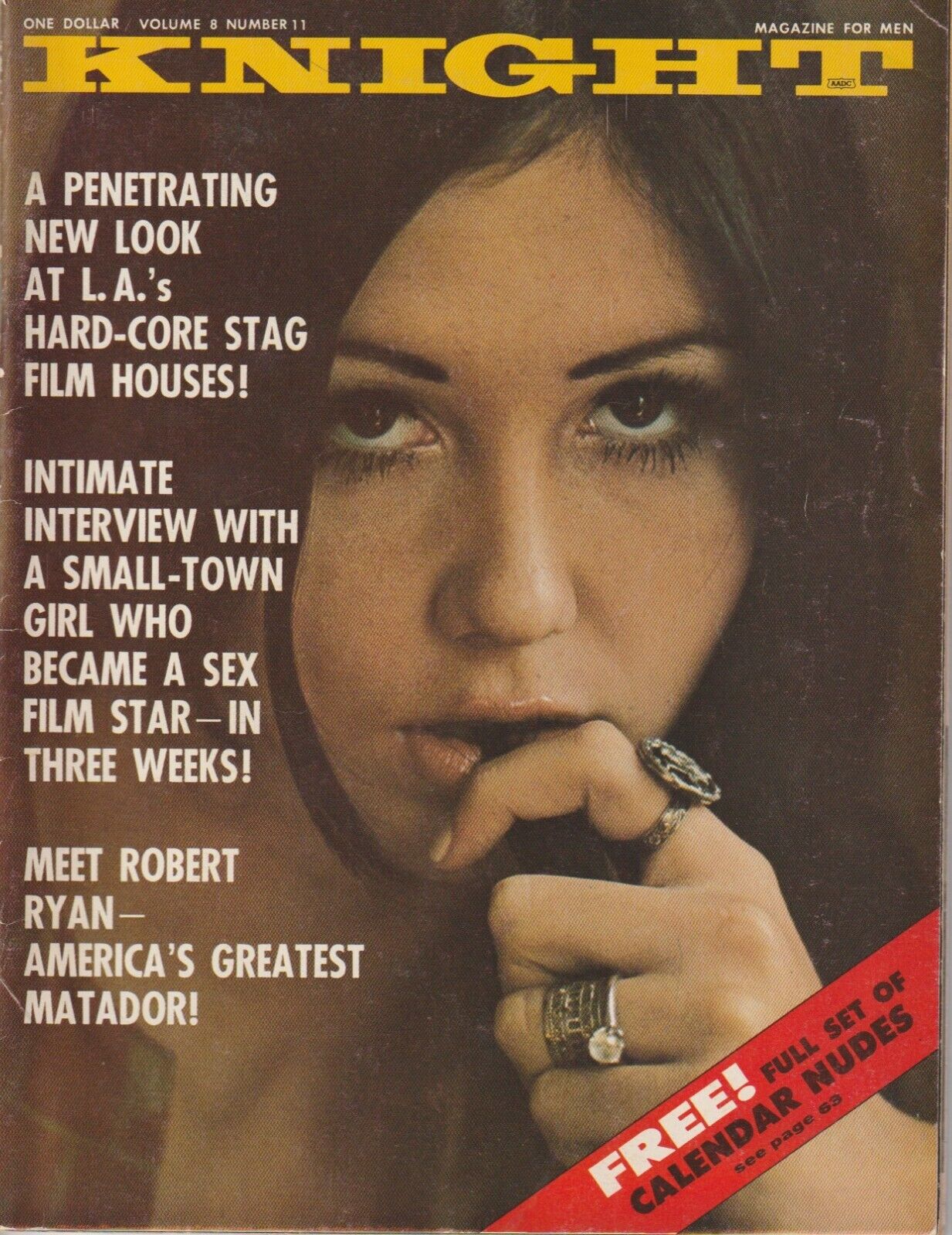 Knight May 1971 -- First Appearance of Short Story by Charles Bukowski: Twelve Flying Monkeys Who Won’t Copulate Properly (1971)