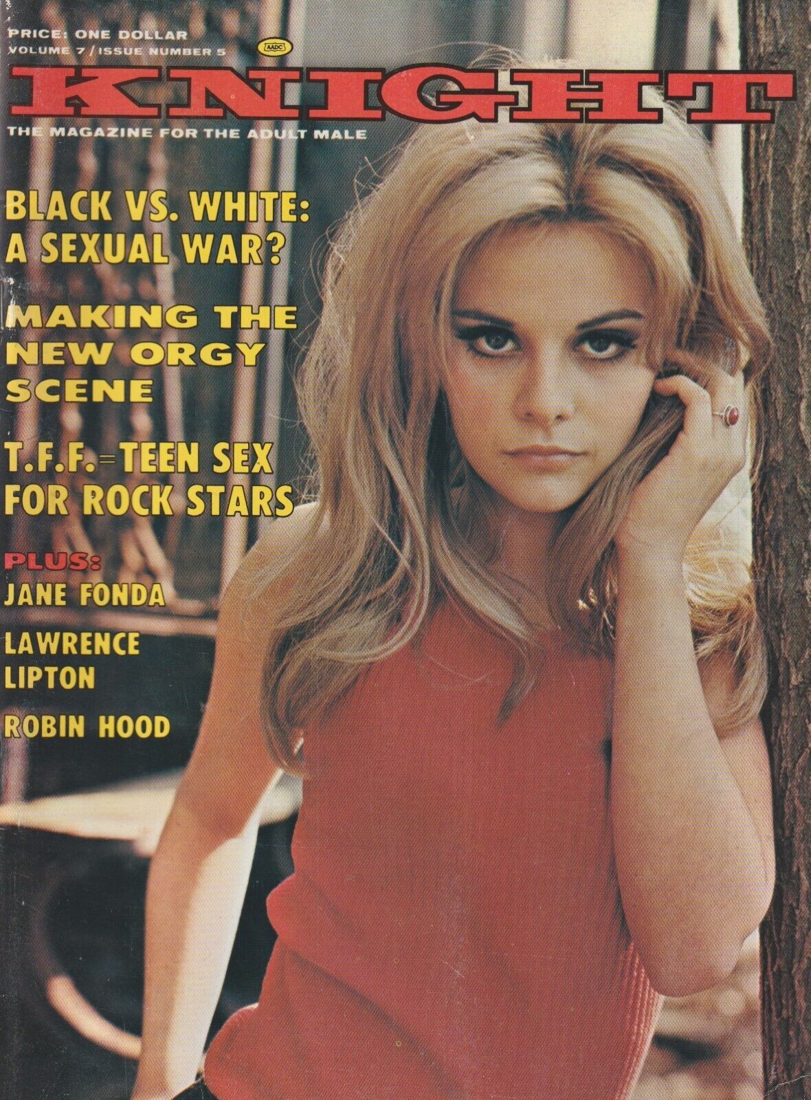 Knight September 1969 -- Great Early Magazine Feature on Charles Bukowski with Photos (1969)