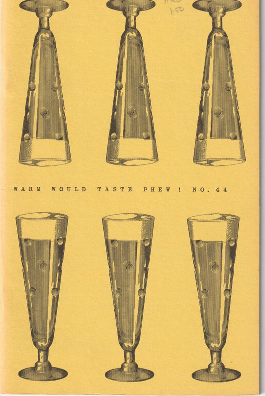Wormwood Review 44 #102/700 – Three Uncollected Charles Bukowski poems (1971)