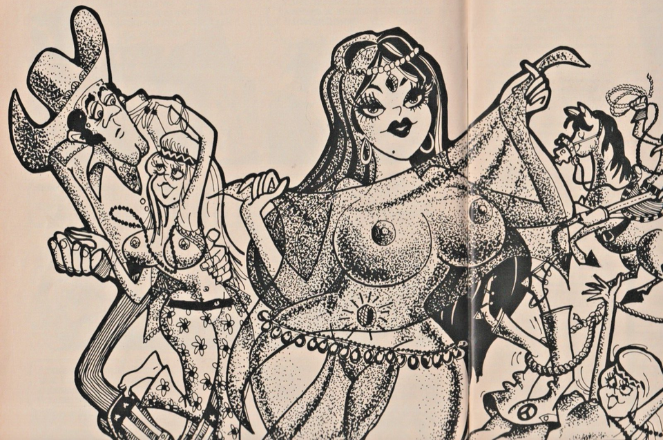 Fling January 1972 -- First Appearance Short Story by Charles Bukowski: Dancing Nina (1972), plus Stanley Kubrick Interview