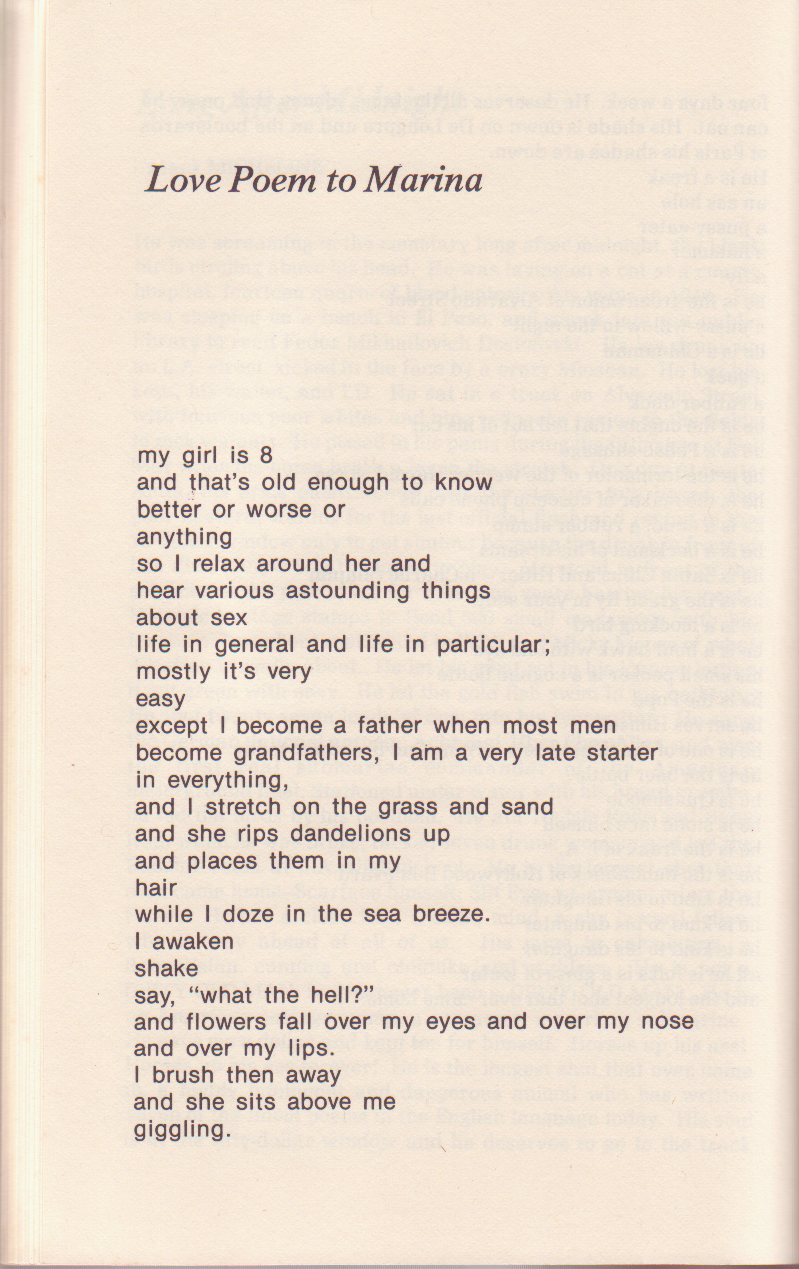Special Bukowski Issue: Inscribed by Bukowski to Liza Williams