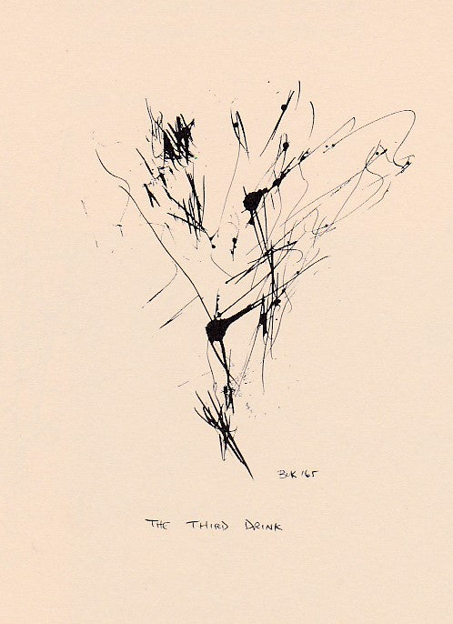 Harrison Street Review -- 11 Early Bukowski Drawings (1965) “Atomic Scribblings From a Manic Age” (1971)