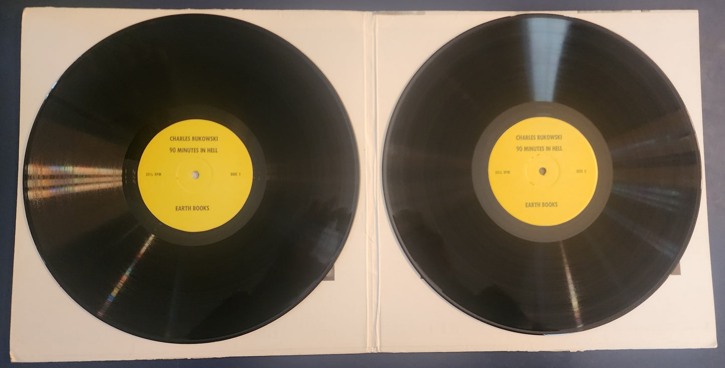 Bukowski: “90 Minutes in Hell” Vinyl LP (1977)