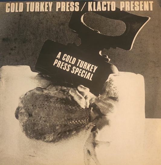 A Cold Turkey Press Special Vinyl LP – Recording with Two Charles Bukowski Poems