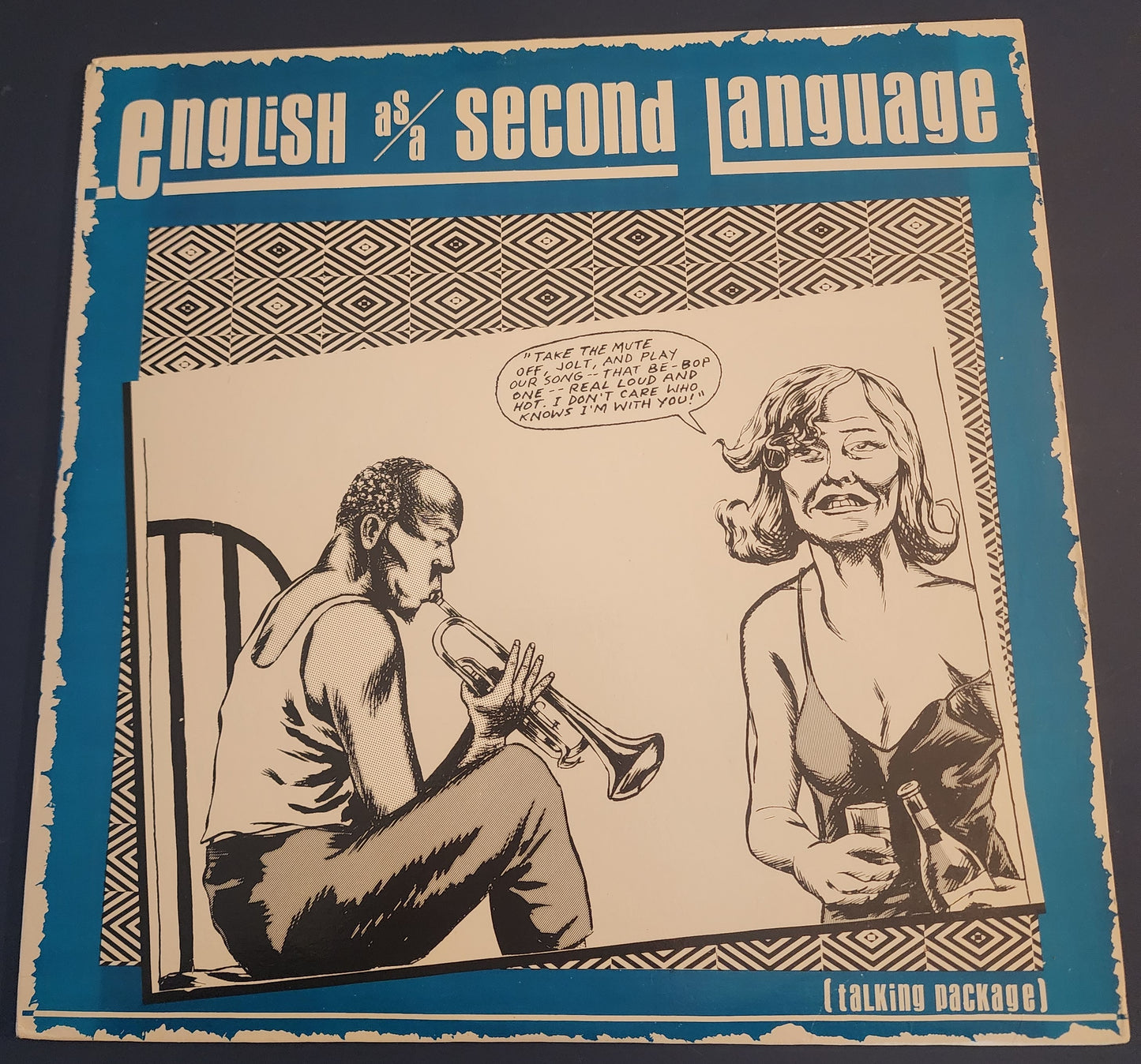 English As A Second Language Vinyl LP with “What Have I Seen” Read by Charles Bukowski