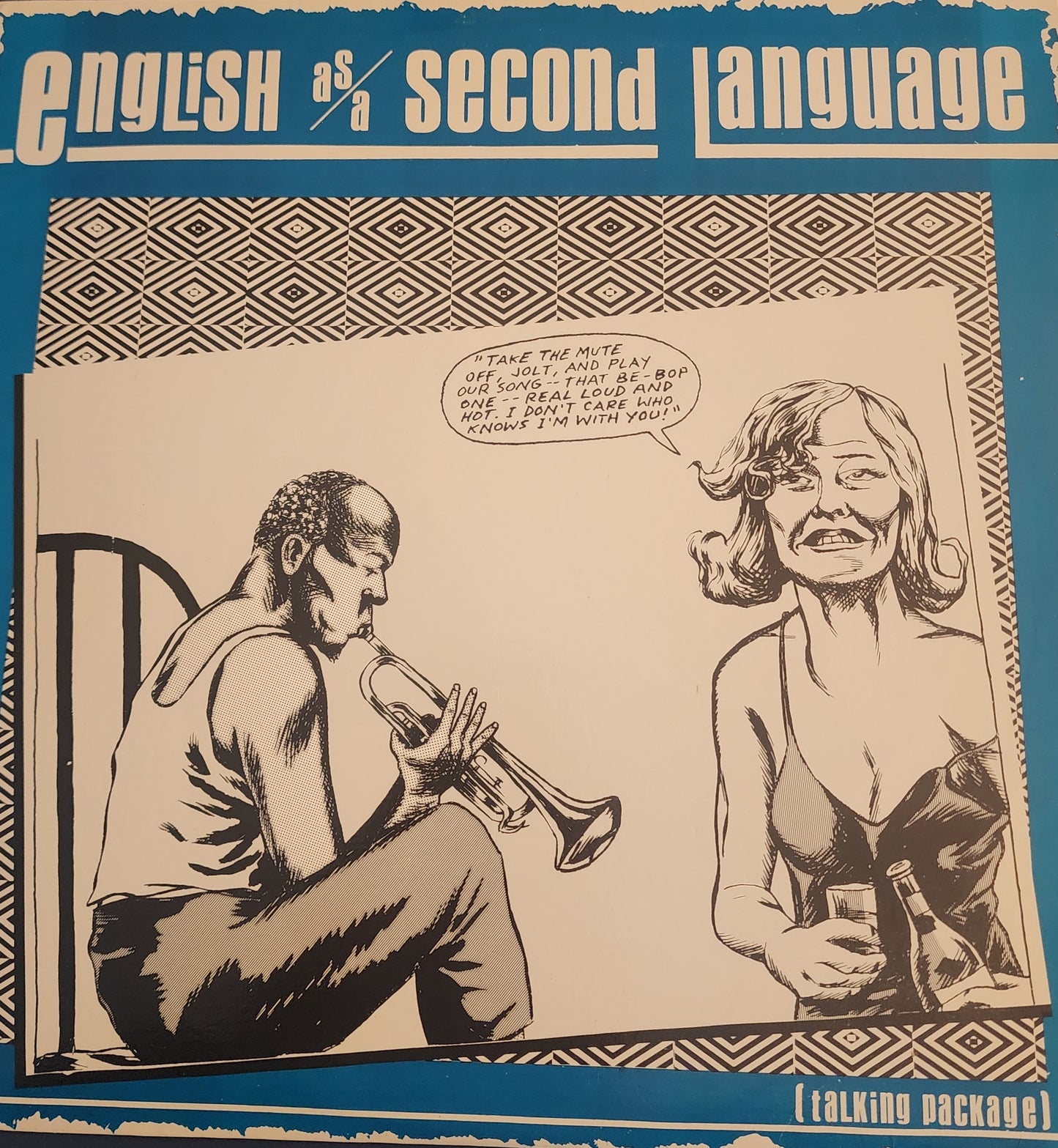 English As A Second Language Vinyl LP with “What Have I Seen” Read by Charles Bukowski