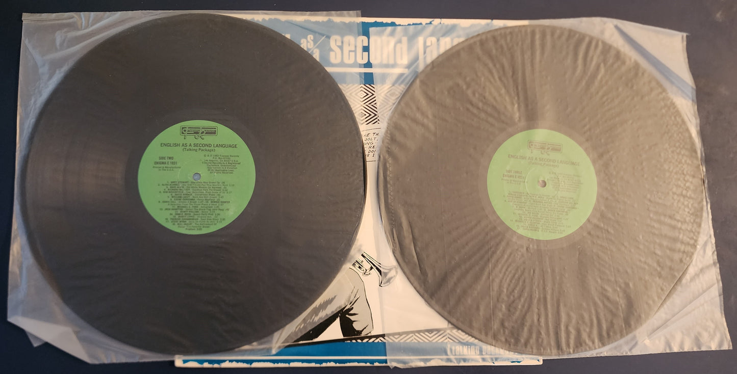 English As A Second Language Vinyl LP with “What Have I Seen” Read by Charles Bukowski