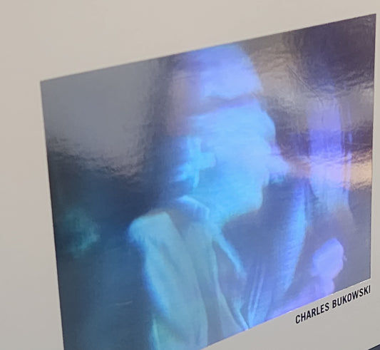 Lenticular from Charles Bukowski Elms Lesters Exhibit