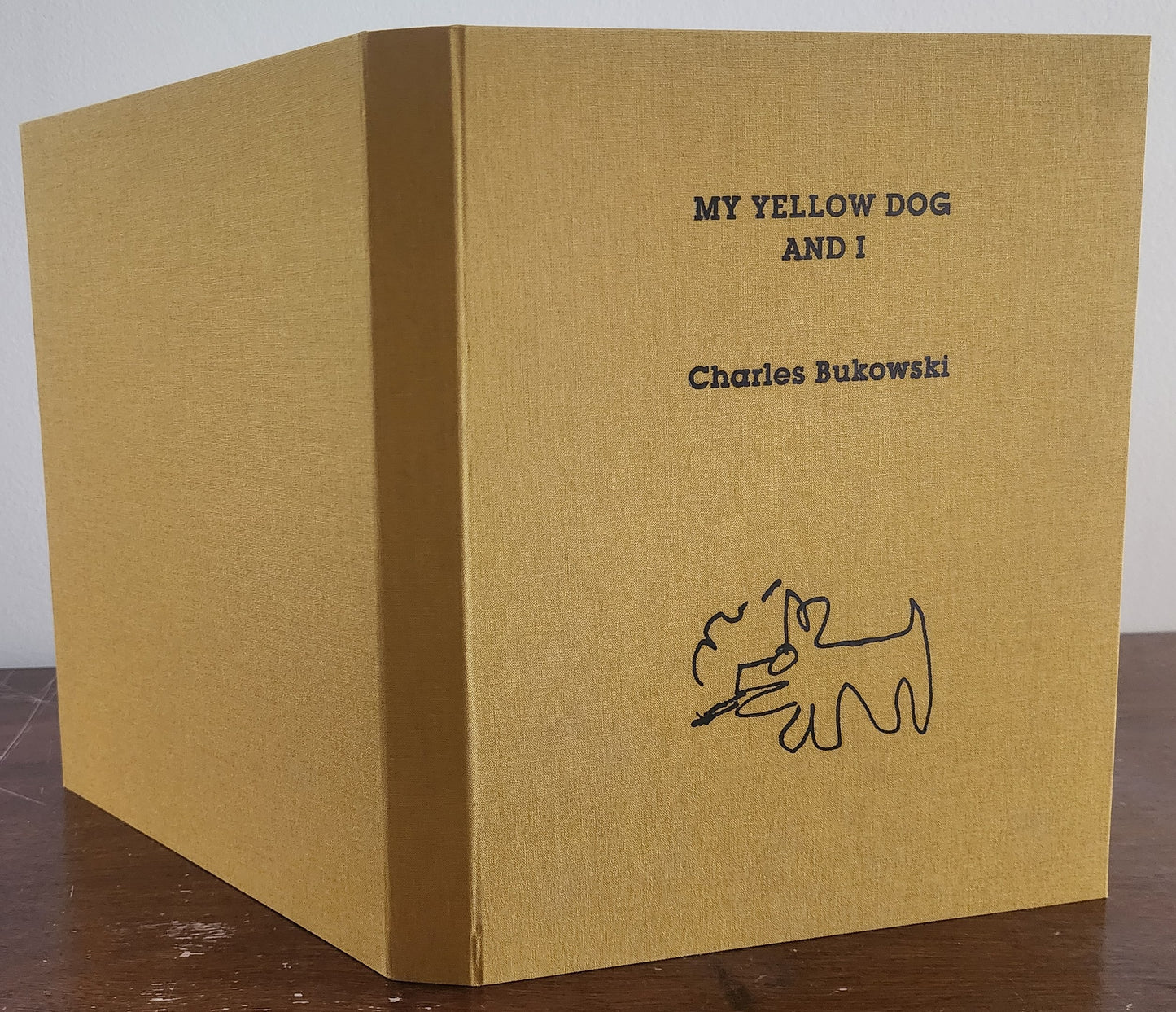 Original Typescript From 1960: My Yellow Dog and I by Charles Bukowski