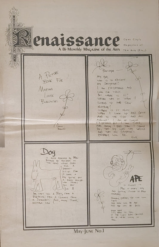 A Picture Book for Marina Bukowski by Charles Bukowski