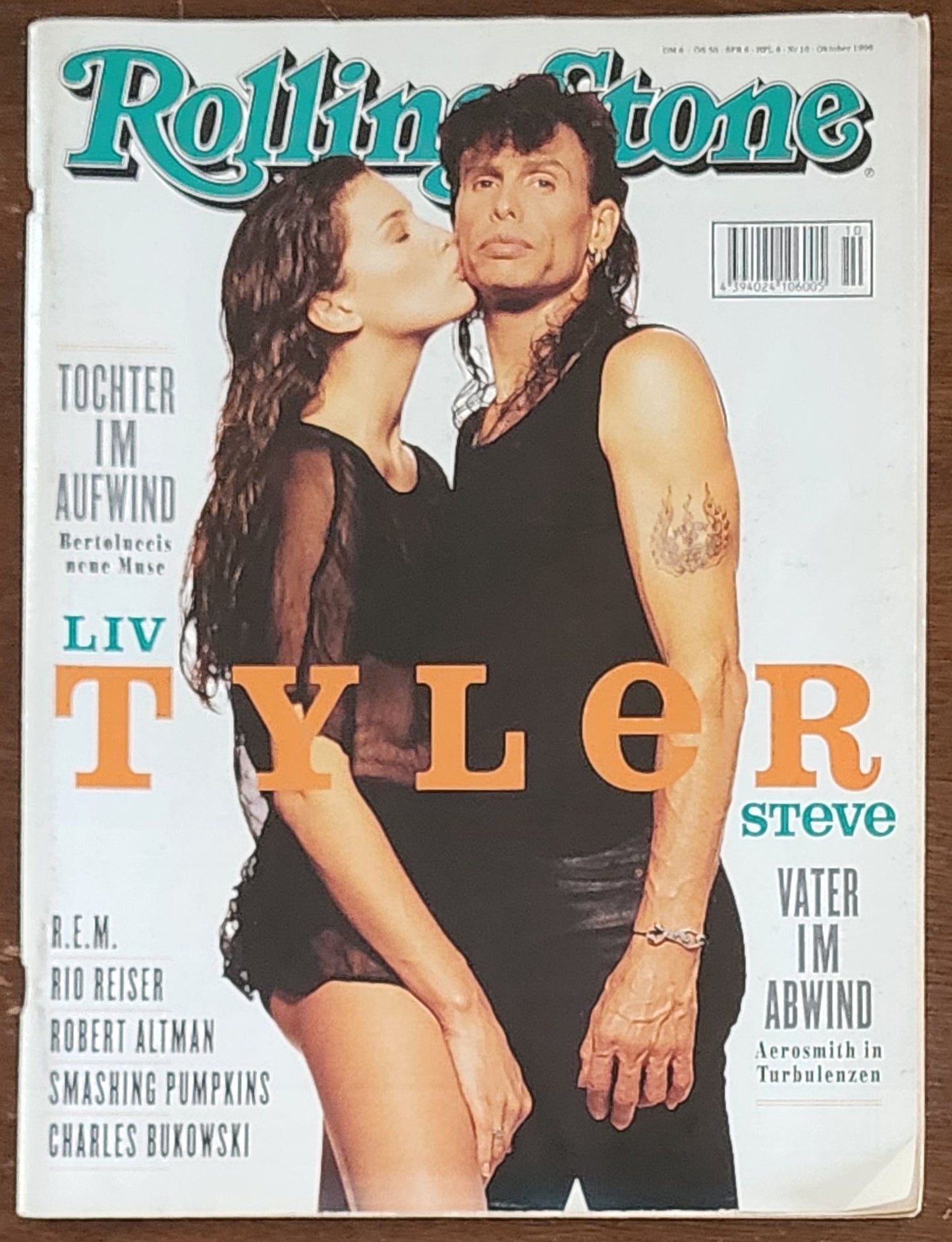 Oktober 1996 German Rolling Stone: Photos from the Iris Prints