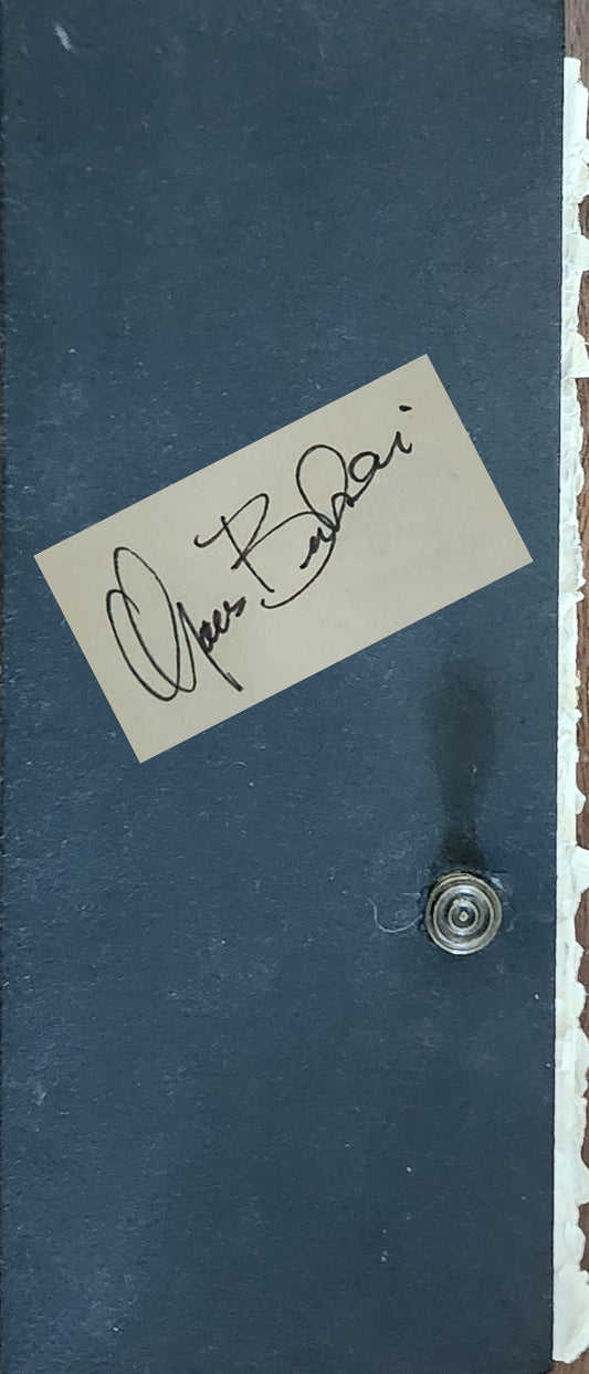 A Visitor Complains of My Disenfranchise: 1/15 Copies Signed by Rare Charles Bukowski