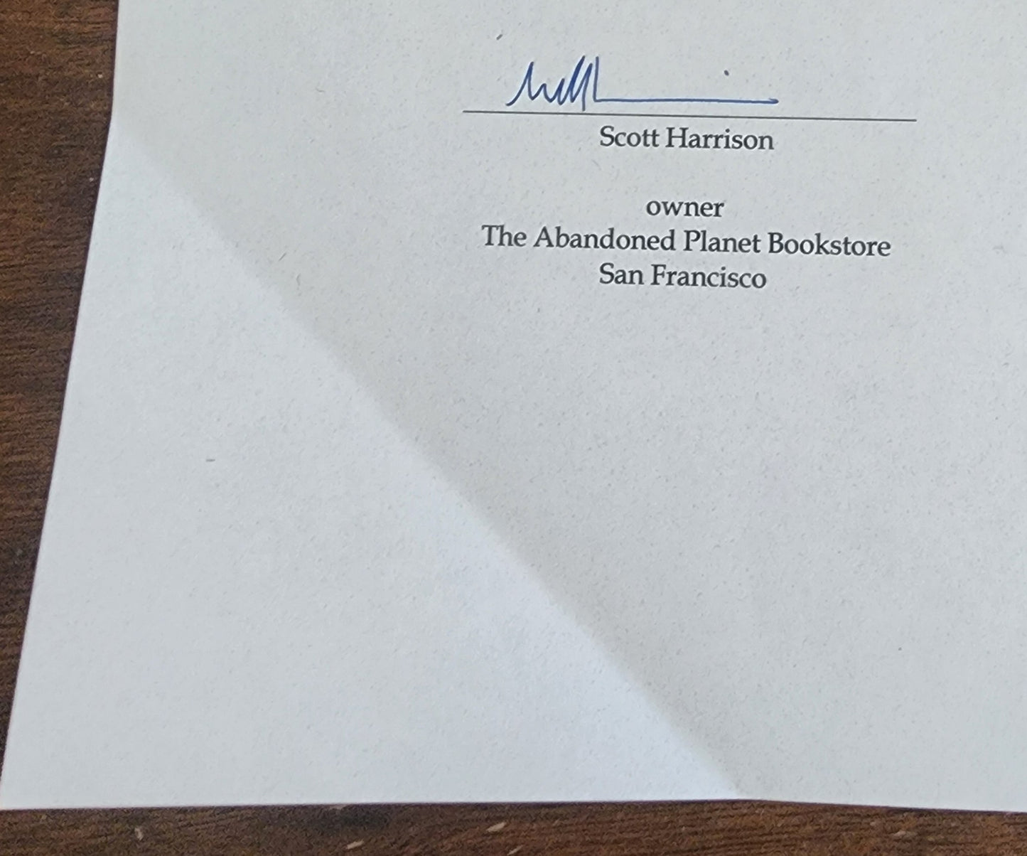 8 Count And On: Signed Manuscript by Charles Bukowski from “Come On In!”