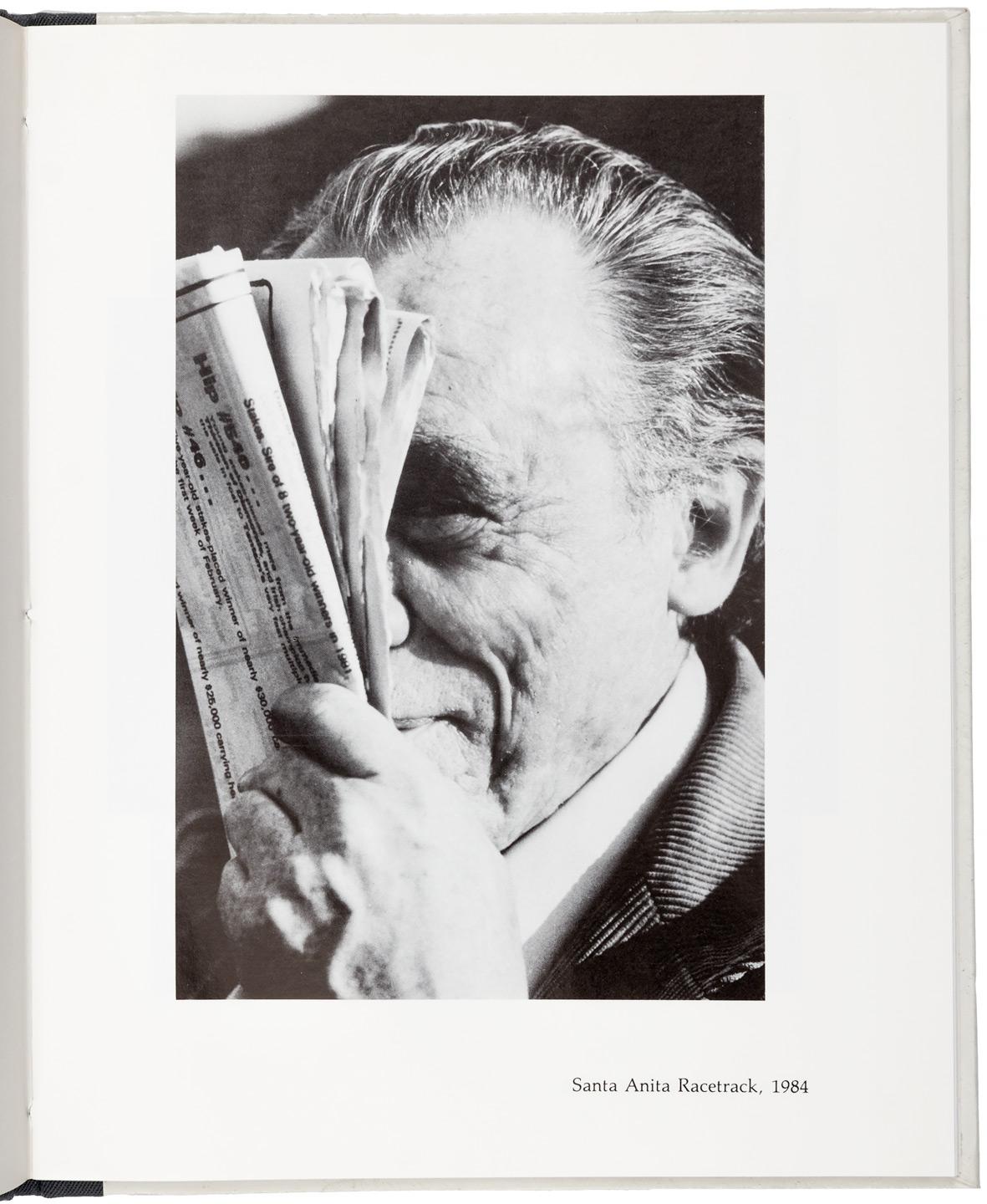 Bukowski: Photographs 1977-1987 – Signed by Charles Bukowski and Michael Montfort