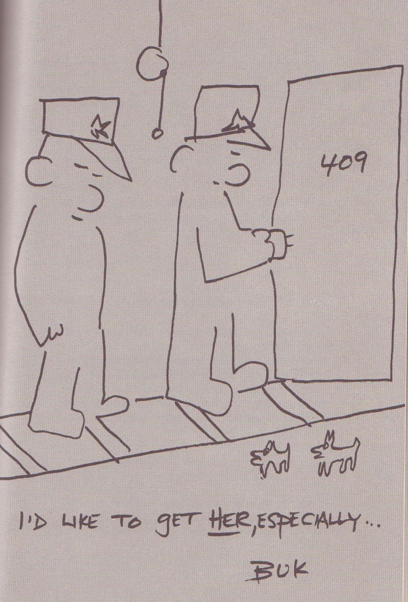 Original Barfly Screenplay from Paget Press -- 20 Charles Bukowski Drawings (1984)