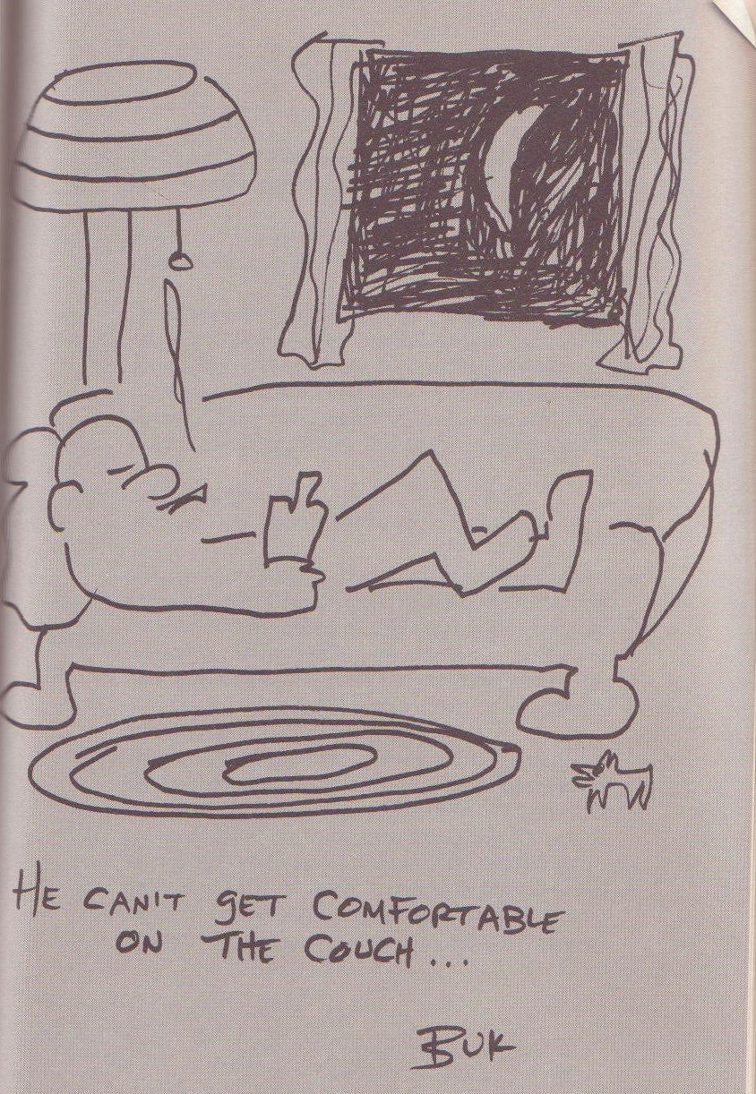 Original Barfly Screenplay from Paget Press -- 20 Charles Bukowski Drawings (1984)