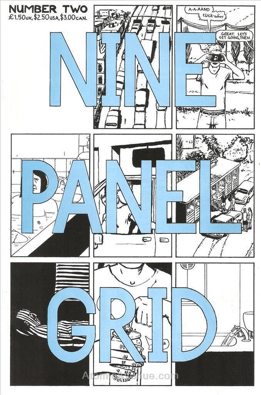 Nine Panel Grid No. 2  -- Rare 12-page Comic Featuring Classic Bukowski Short Story