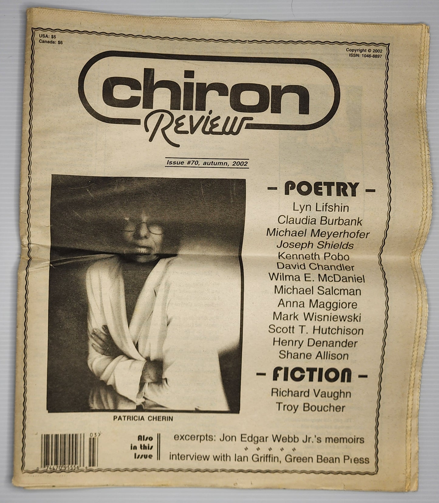 Lengthy Interview with Jon Webb Jr. with Charles Bukowski Transcripts: Chiron Review Autumn 2002