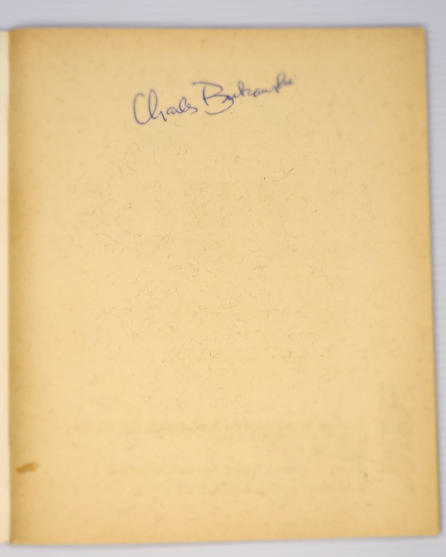 6 Poets Signed By Charles Bukowski: Six Drawings of Six Poets (First Edition)