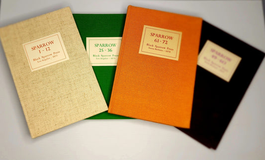 Sparrow: Four Hardcover Anthologies: (1973-1978)