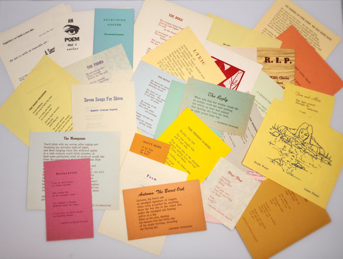 Coffin 1 – Signed Letter and Portfilio Featuring Charles Bukowski’s First Standalone Work