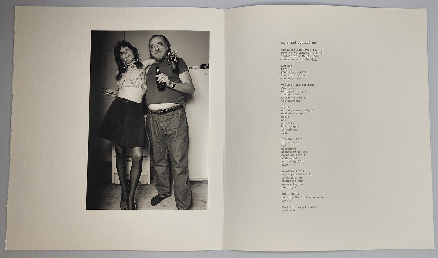 The Cruelty of Loveless Love (#11/35) w/ Bukowski Photographs and Poems