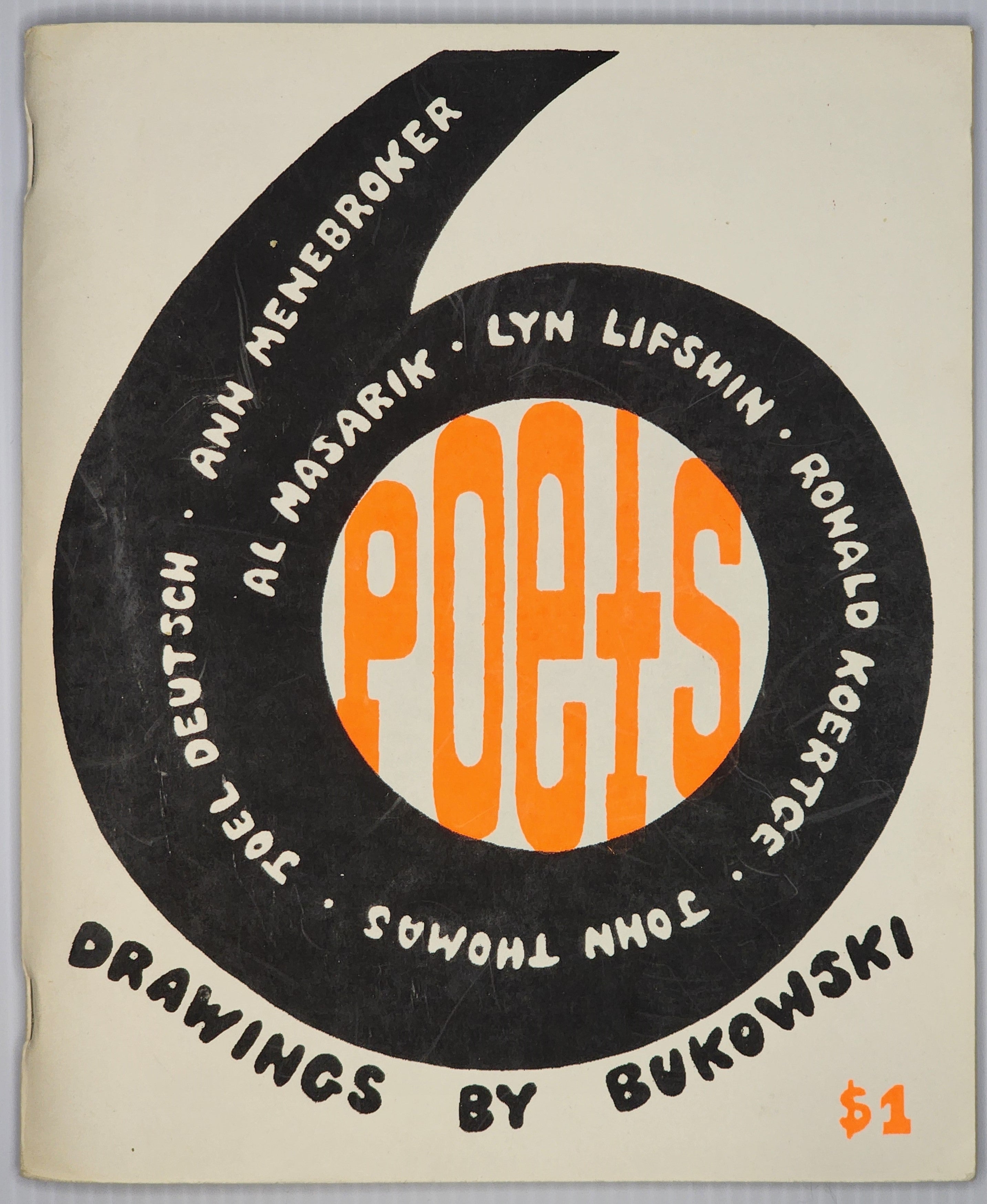 6 Poets: Six Charles Bukowski Drawings of Six Poets (First Edition ...