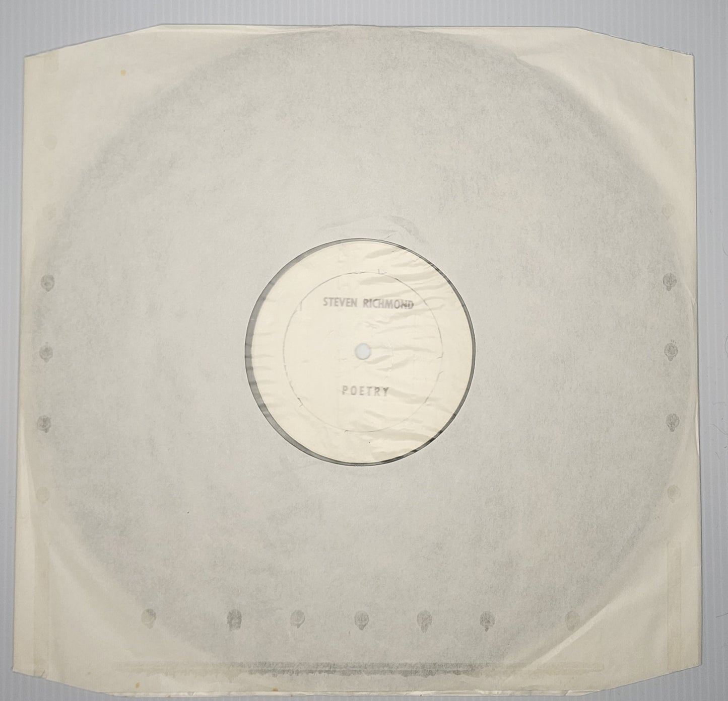 Extremely Rare Vinyl LP, Still in Shrink Wrap: Poetry – Charles Bukowski Steve Richmon (1968)