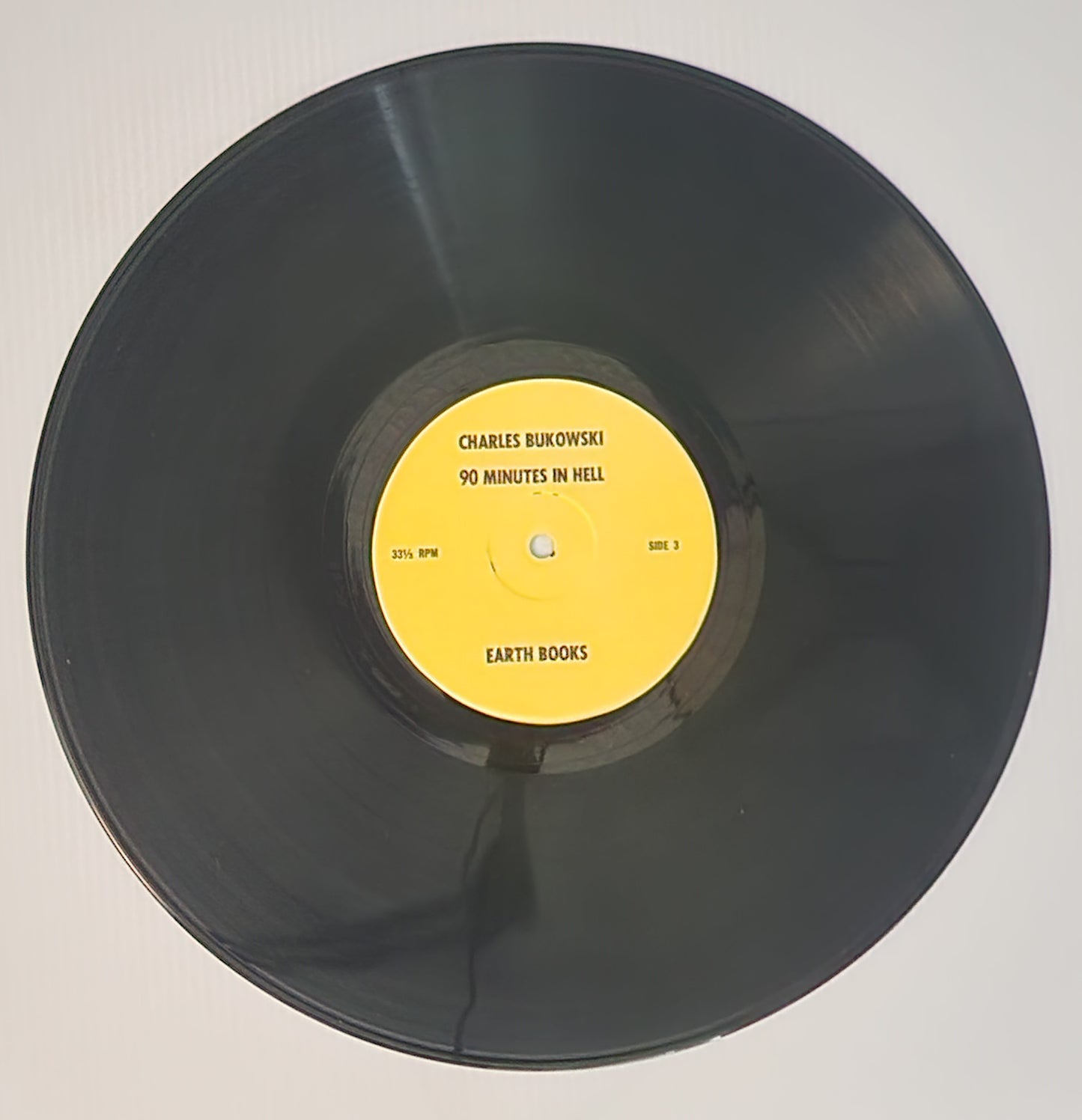 Bukowski: “90 Minutes in Hell” Vinyl LP (1977)