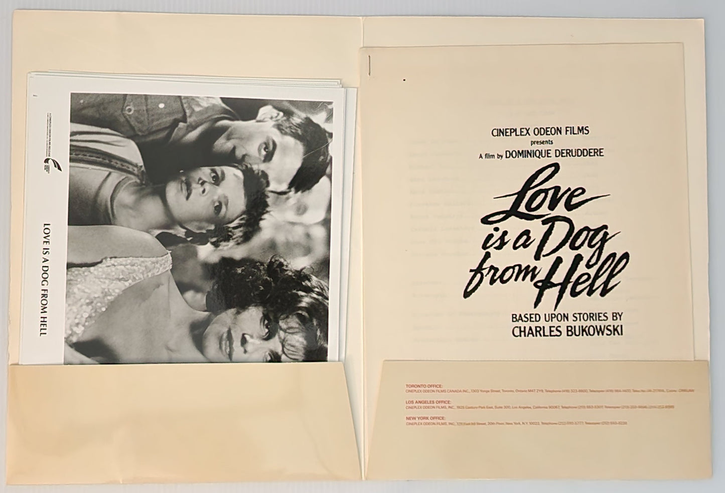 Love Is a Dog From Hell (Crazy Love) Film Press Kit