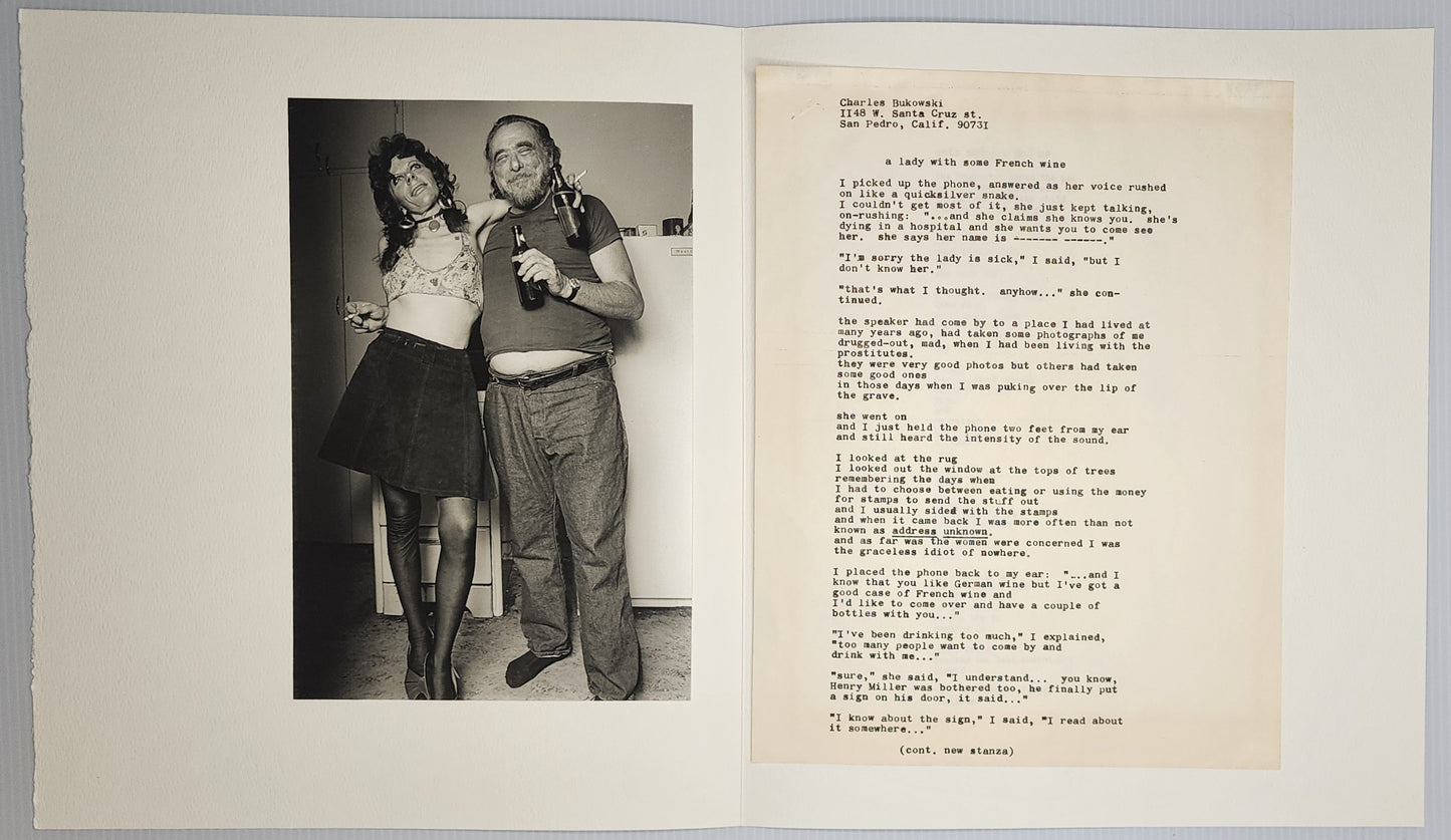 The Cruelty of Loveless Love (#11/35) w/ Bukowski Photographs and Poems