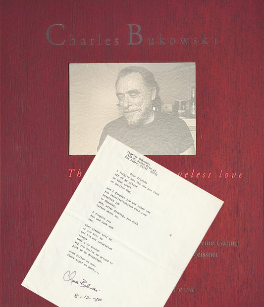 The Cruelty of Loveless Love (35/35) with Signed “Dear Friends” Manuscript