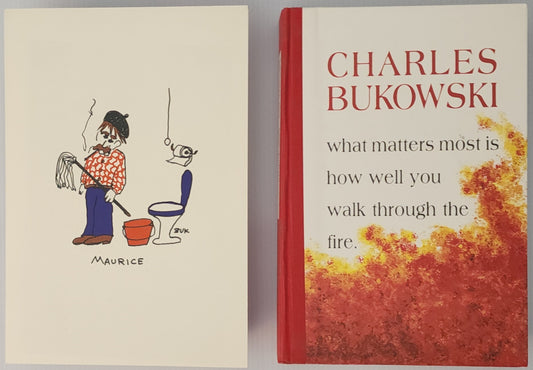 First Edition (#72/426) with Second Serigraph by Charles Bukowski