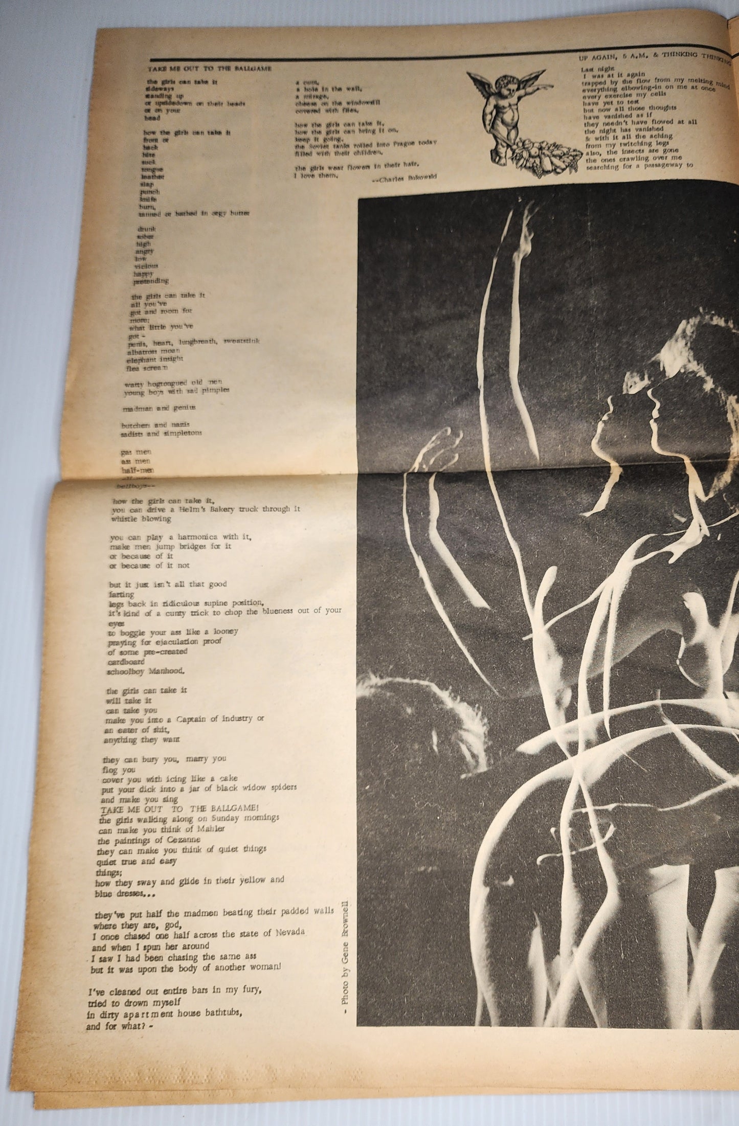 OPEN CITY No. 70, Sept. 20–26, 1968 -- With Renaissance Supplement Edited by Bukowski (Skinny Dynamite)