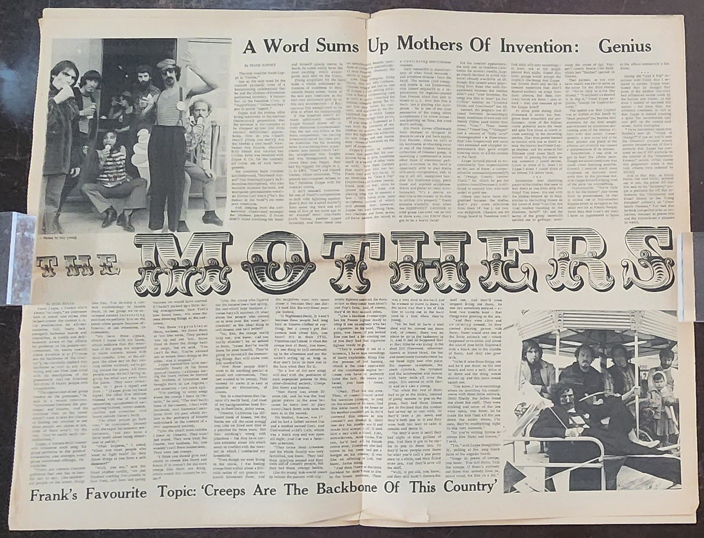 OPEN CITY No. 34, Dec. 22–28, 1967 — Bukowski Christmas Story, Mothers of Invention, Phil Ochs, Richie Havens, Dow Chemical Napalm Protest