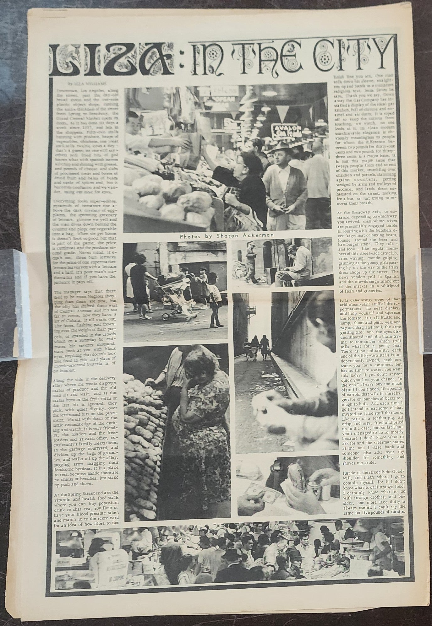 OPEN CITY No. 34, Dec. 22–28, 1967 — Bukowski Christmas Story, Mothers of Invention, Phil Ochs, Richie Havens, Dow Chemical Napalm Protest
