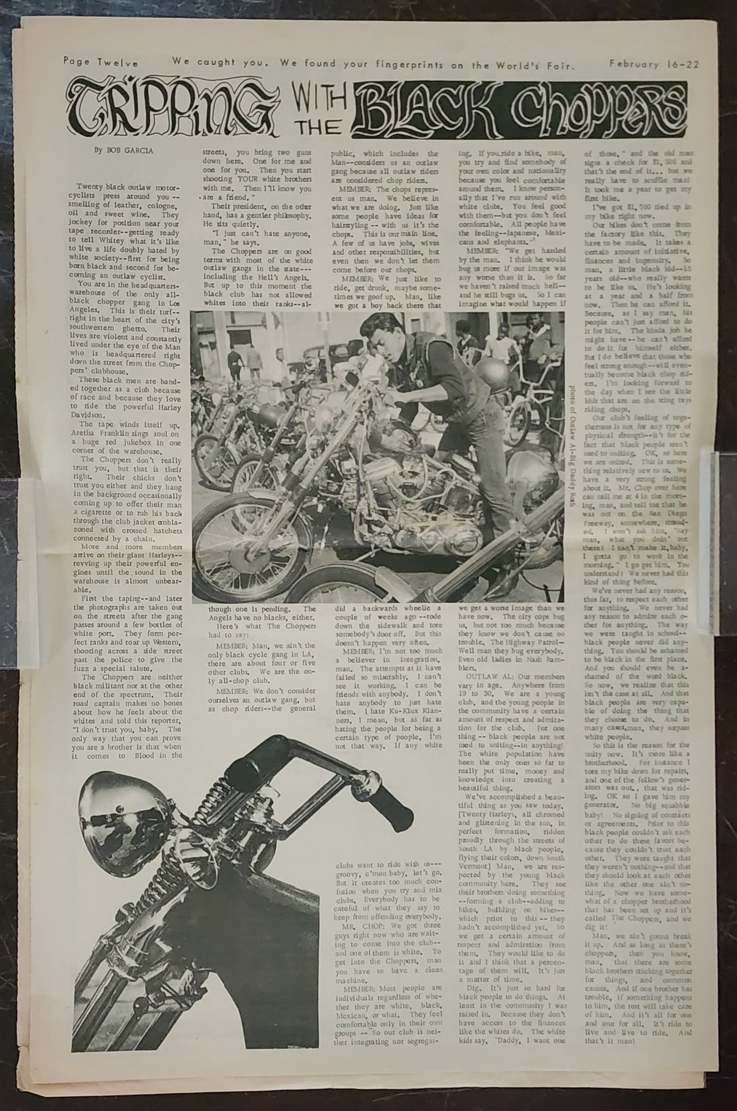 OPEN CITY No. 42, Feb. 16–22, 1968 — Bukowski Notes, Neal Cassady Obituary, Judy Collins, Venice Police Riots