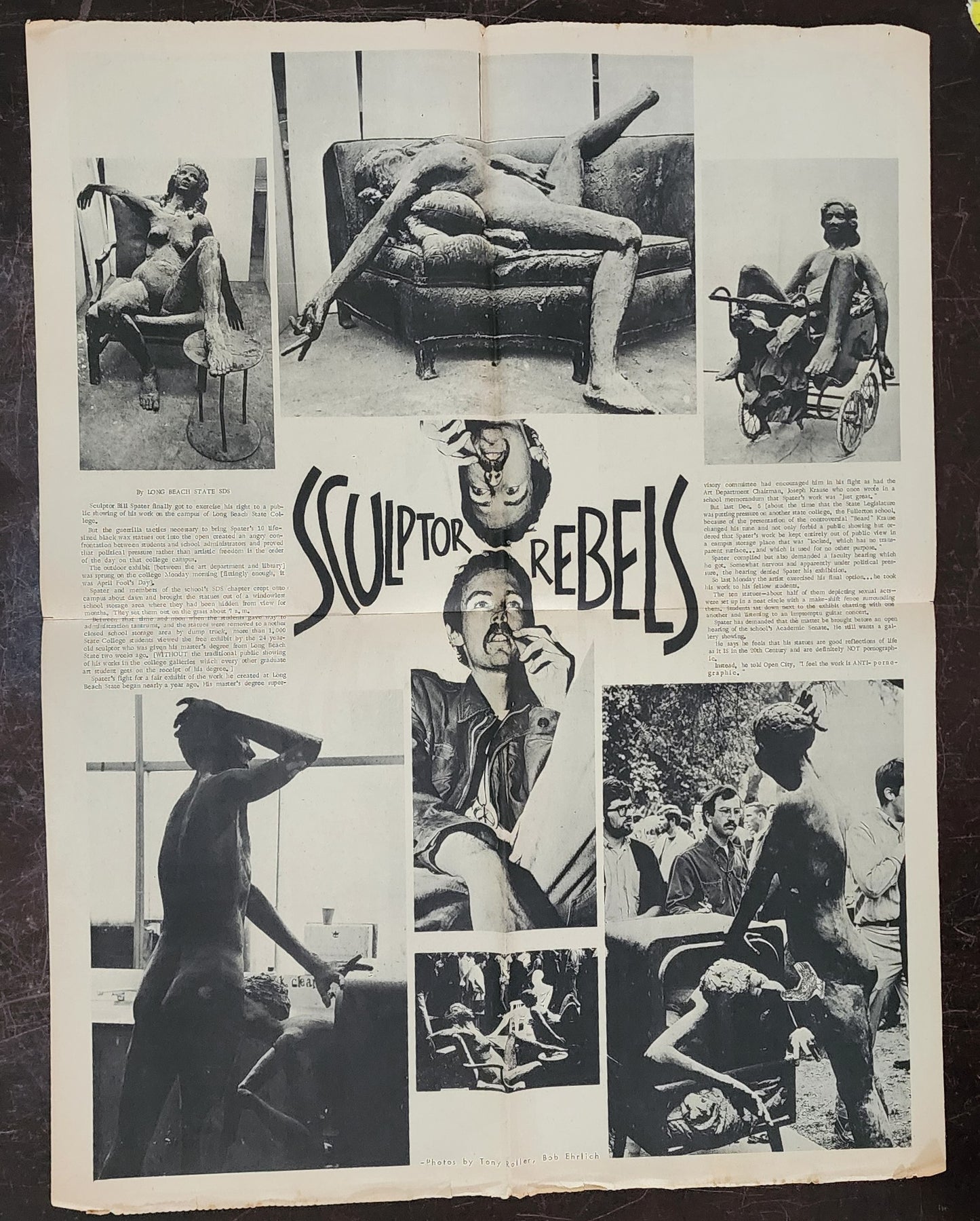 OPEN CITY No. 49, Apr. 5–11, 1968 — Bukowski Notes, Blood Sweat and Tears, H. Rap Brown, LBJ Withdrawal