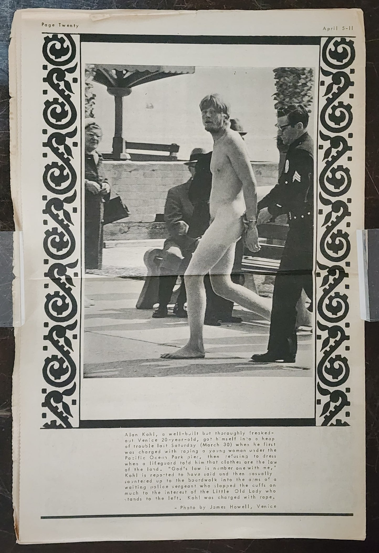 OPEN CITY No. 49, Apr. 5–11, 1968 — Bukowski Notes, Blood Sweat and Tears, H. Rap Brown, LBJ Withdrawal