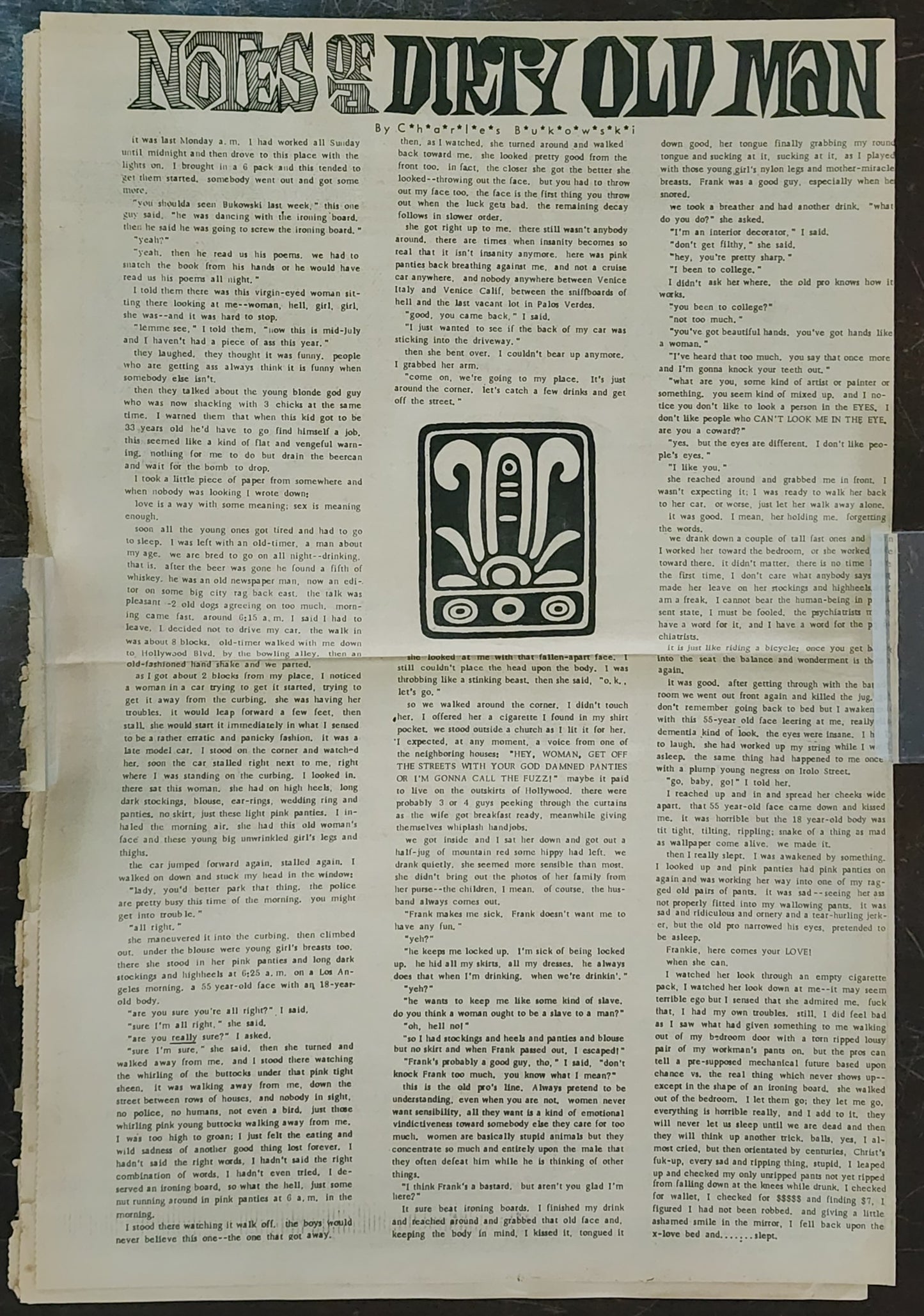 OPEN CITY No. 13, July 28–Aug. 3, 1967 — Bukowski Notes, Detroit Riots, Nina Simone, Simon & Garfunkel, Paul Butterfield Blues Band