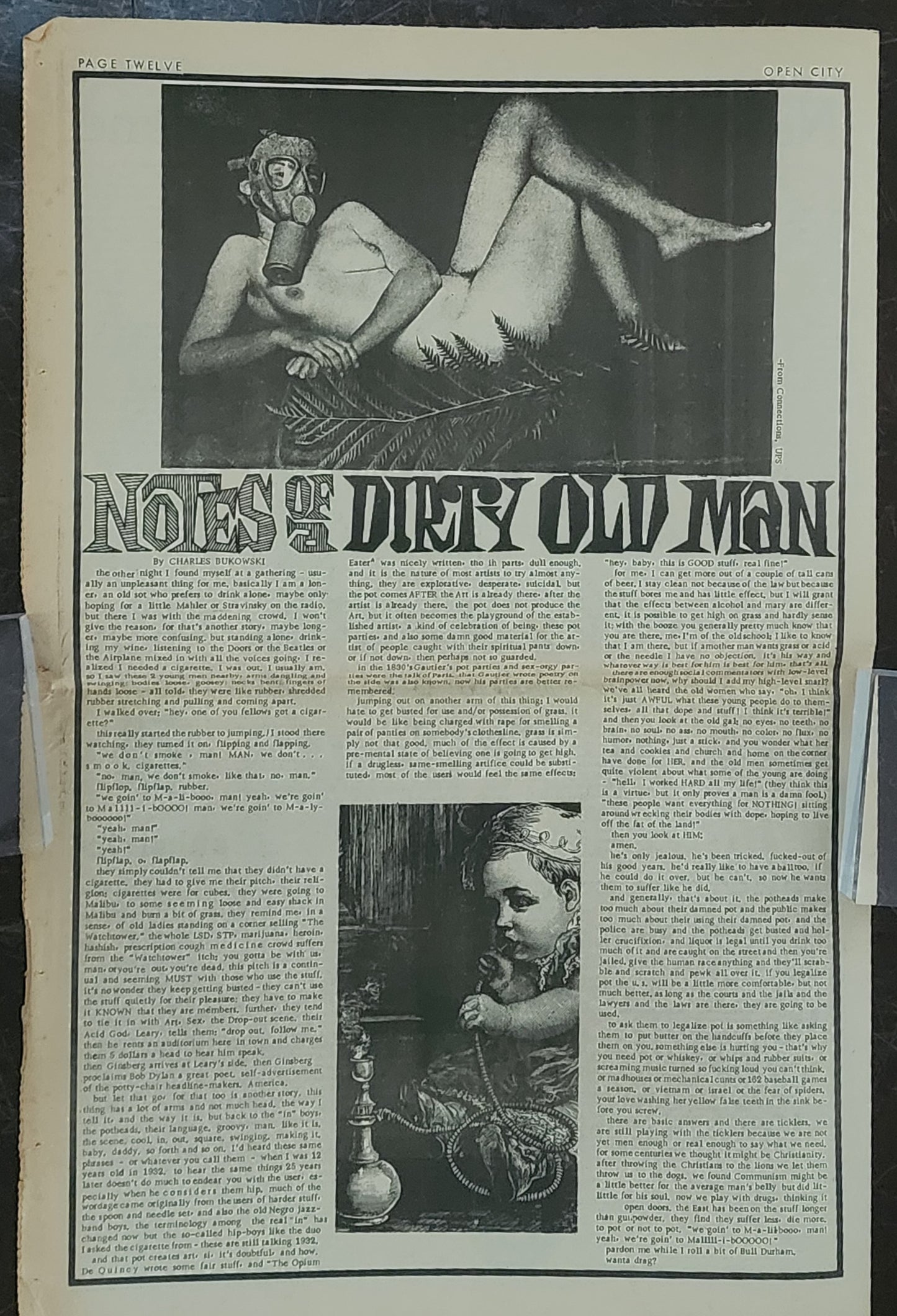 OPEN CITY No. 20, Sept. 14–20, 1967 — Bukowski on the Pot Scene, George Harrison Interviewed by Derek Taylor, Steven Richmond