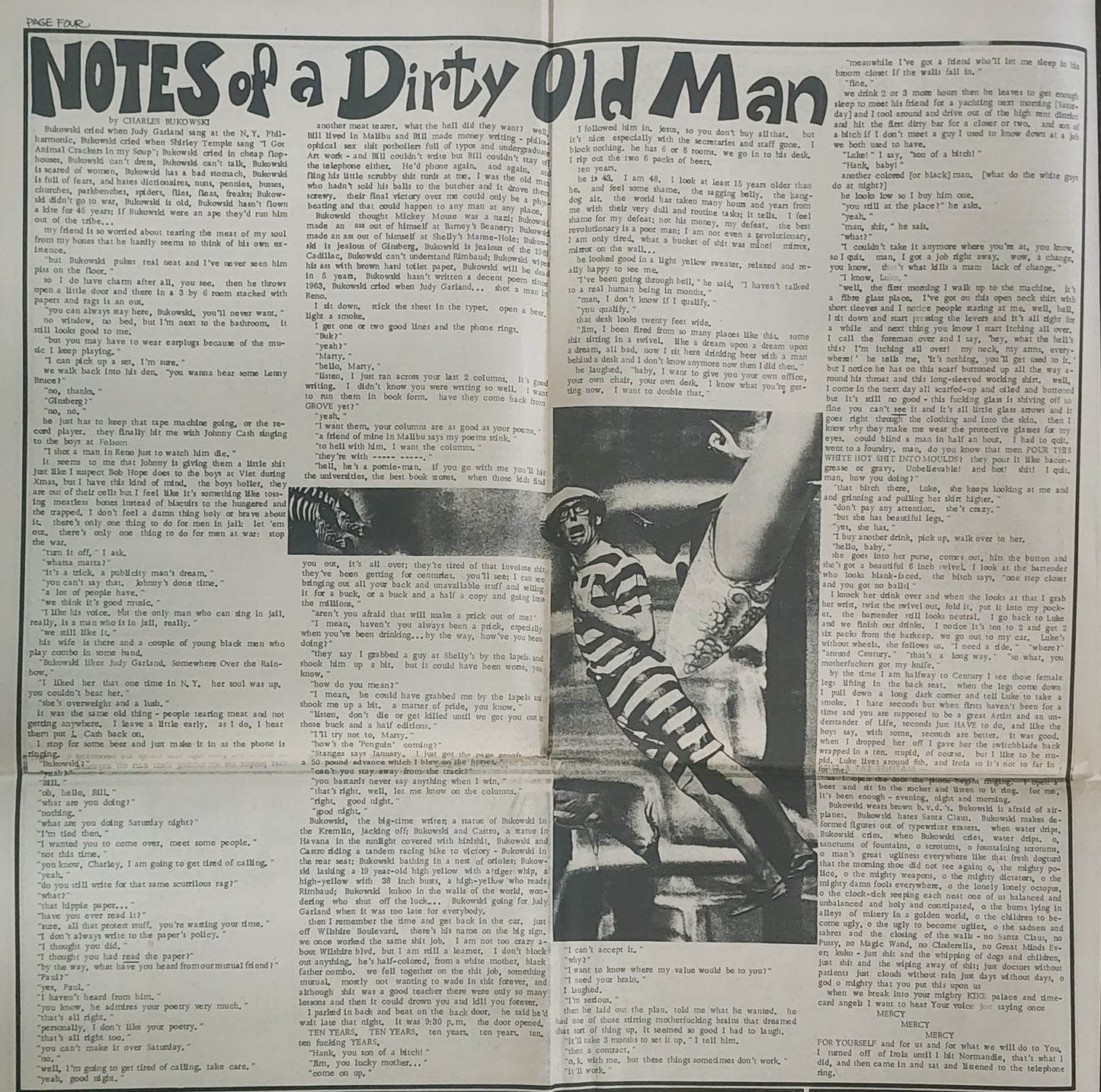 OPEN CITY No. 72, Oct. 4–10, 1968 — Bukowski Notes, The Byrds Sweet Heart of the Rodeo, Donovan at the Hollywood Bowl, Andy Warhol, Strip vs. Cops