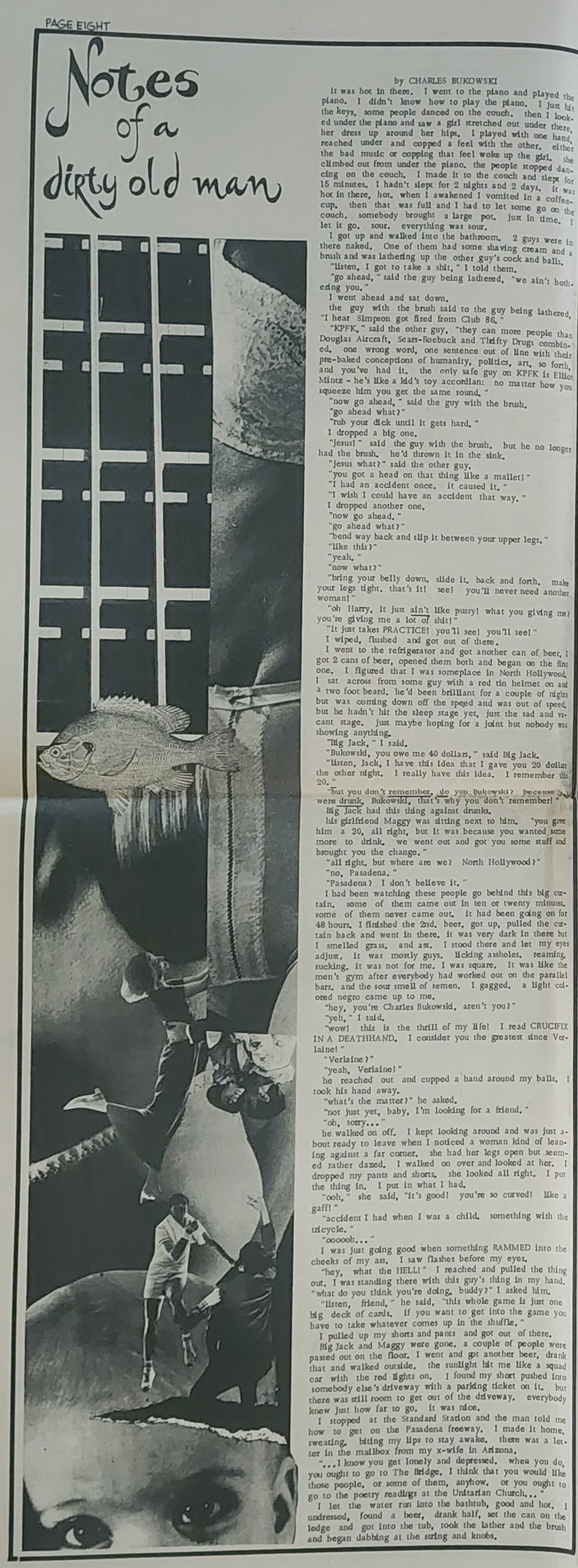 OPEN CITY No. 71, Sept. 27–Oct. 3, 1968 — Bukowski Notes, Bob Dylan's Tarantula, Dr. Spock on Nixon, Police Attack Elysian Park, Procol Harum